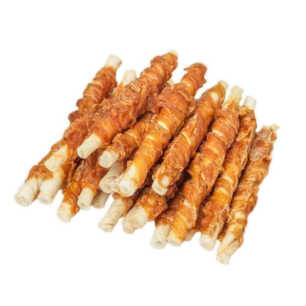 Chicken wrapped rawhide sticks hotsell