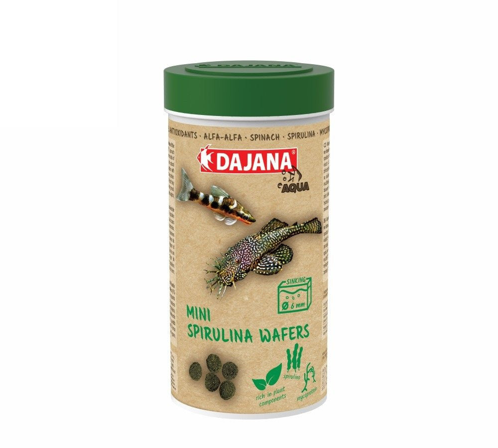 Dajana Spirulina Wafers 100g 250ml BROWNS PET RANGE