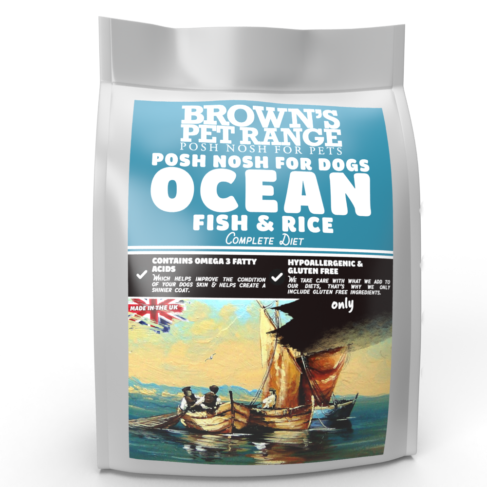 Fish and clearance rice for dogs