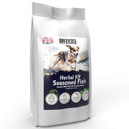 Dill & Parsley Seasoned Fish | Herbal K9 Posh Nosh For Dogs - BROWNS PET RANGE