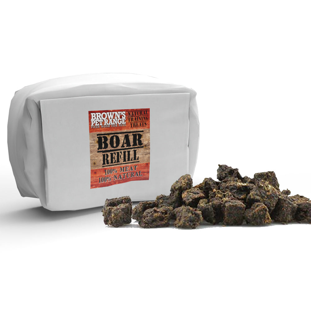 100% Meat Cubes 100g | Brown's Natural Training Treats For Dogs - BROWNS PET RANGE