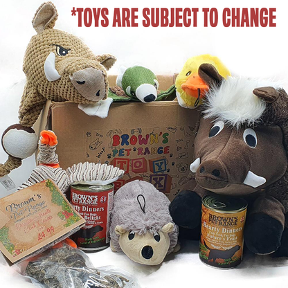 Brown's Toy Box For Dogs