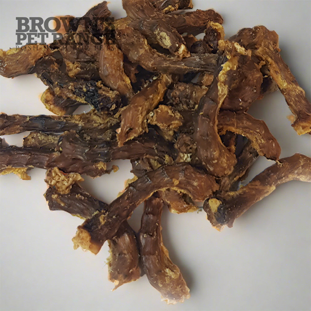 Brown's Natural Dog Treats | Chicken Neck 100g - BROWNS PET RANGE