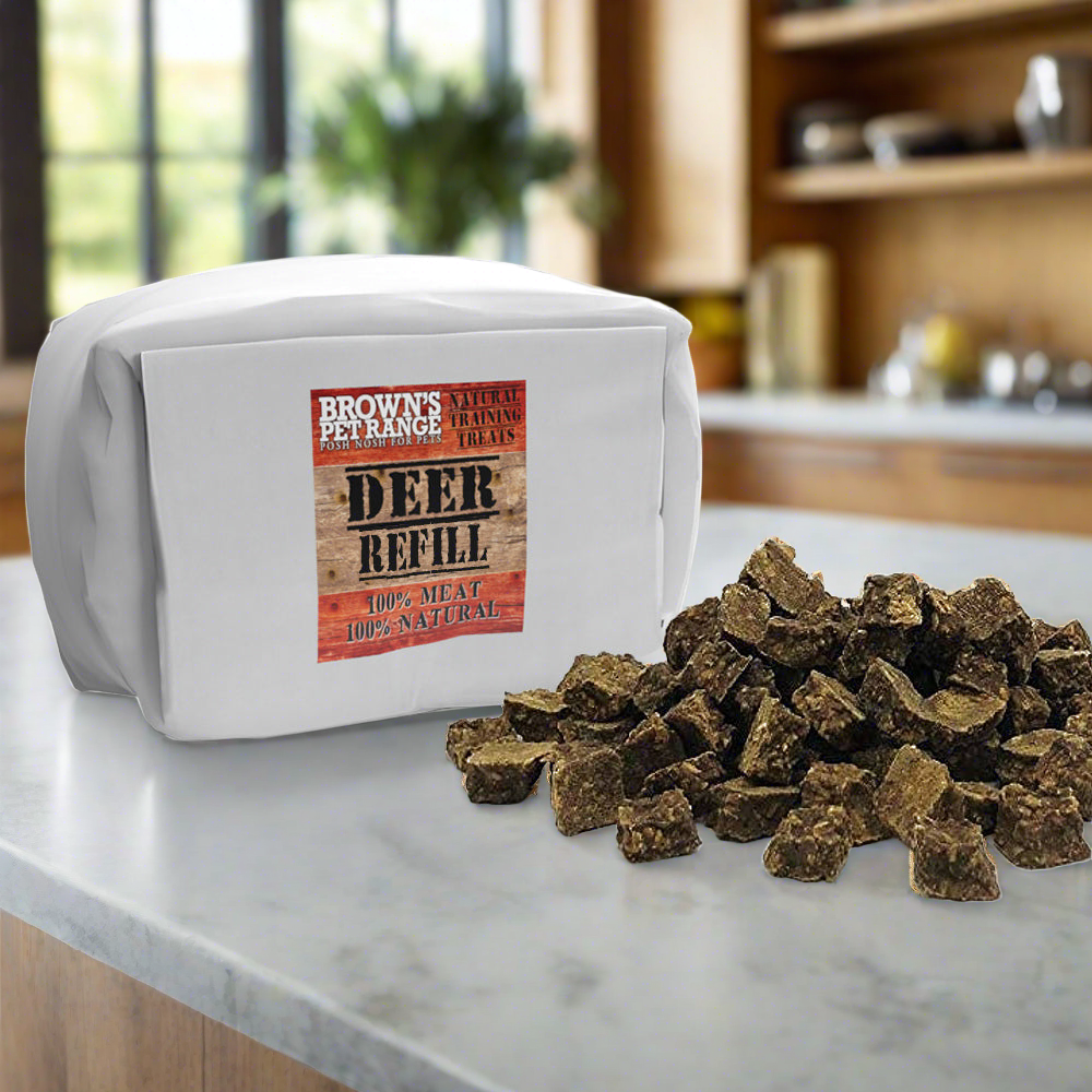 100% Meat Cubes 100g | Brown's Natural Training Treats For Dogs - BROWNS PET RANGE