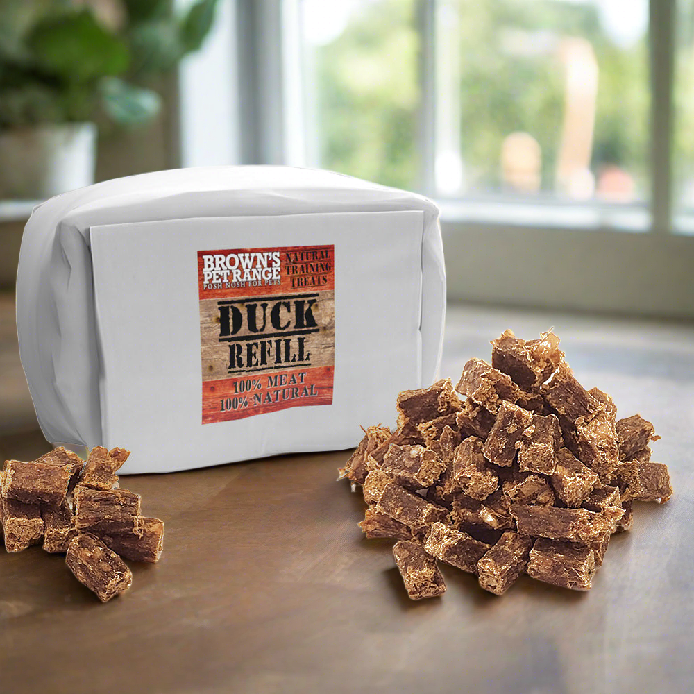 100% Meat Cubes 100g | Brown's Natural Training Treats For Dogs - BROWNS PET RANGE