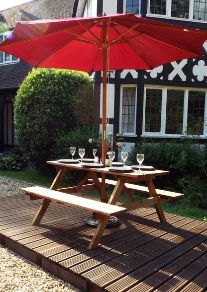 Six Seater Picnic Table