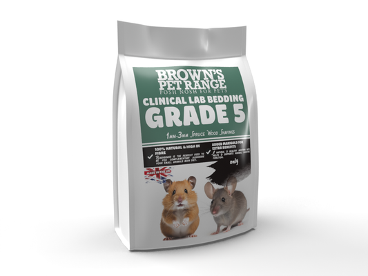 Brown's Small Animal | Clinical Lab Bedding - Grade 5 - BROWNS PET RANGE