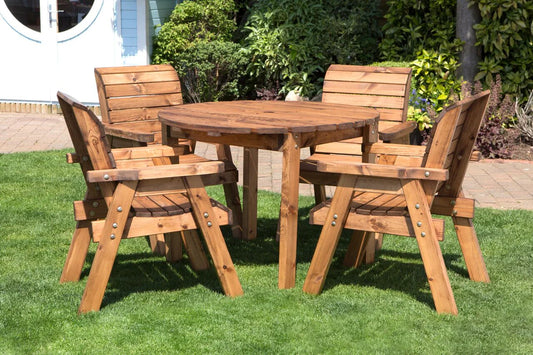 Four Seater Circular Table Set