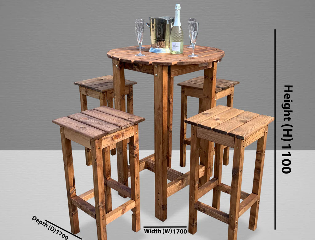 Alfresco Bar Set Four Seater