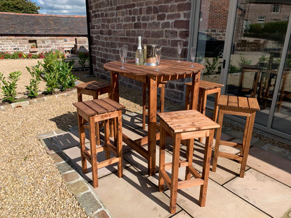 Alfresco Bar Set Six Seater