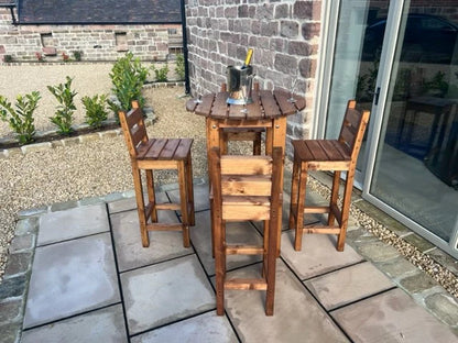 Deluxe Alfresco Bar Set Four Seater