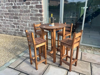 Deluxe Alfresco Bar Set Four Seater