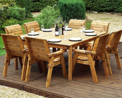 Eight Seater Square Table Set