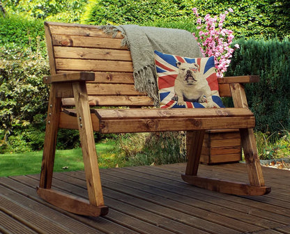 Two Seater Rocker Bench