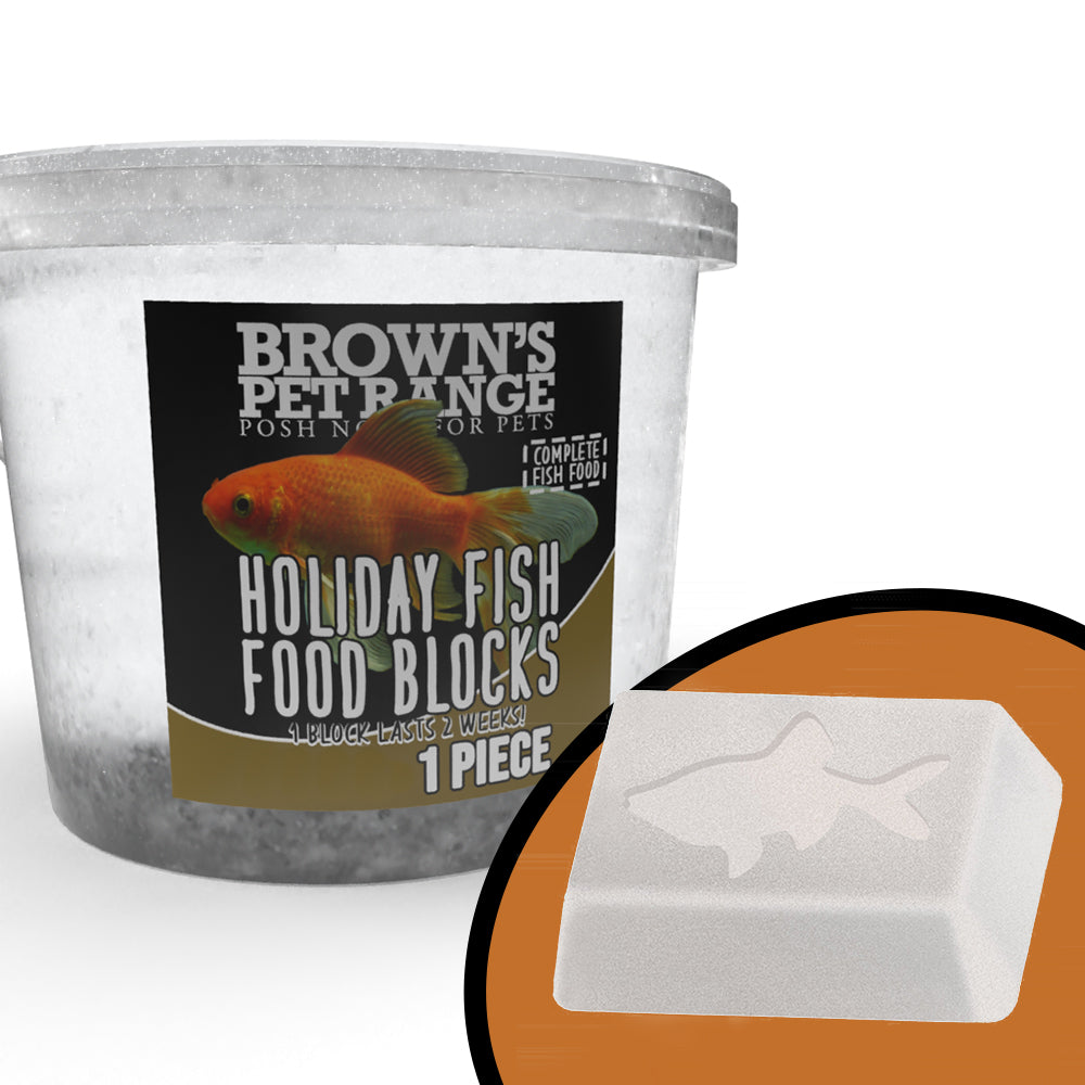 Holiday Block | Posh Nosh For Fish - BROWNS PET RANGE