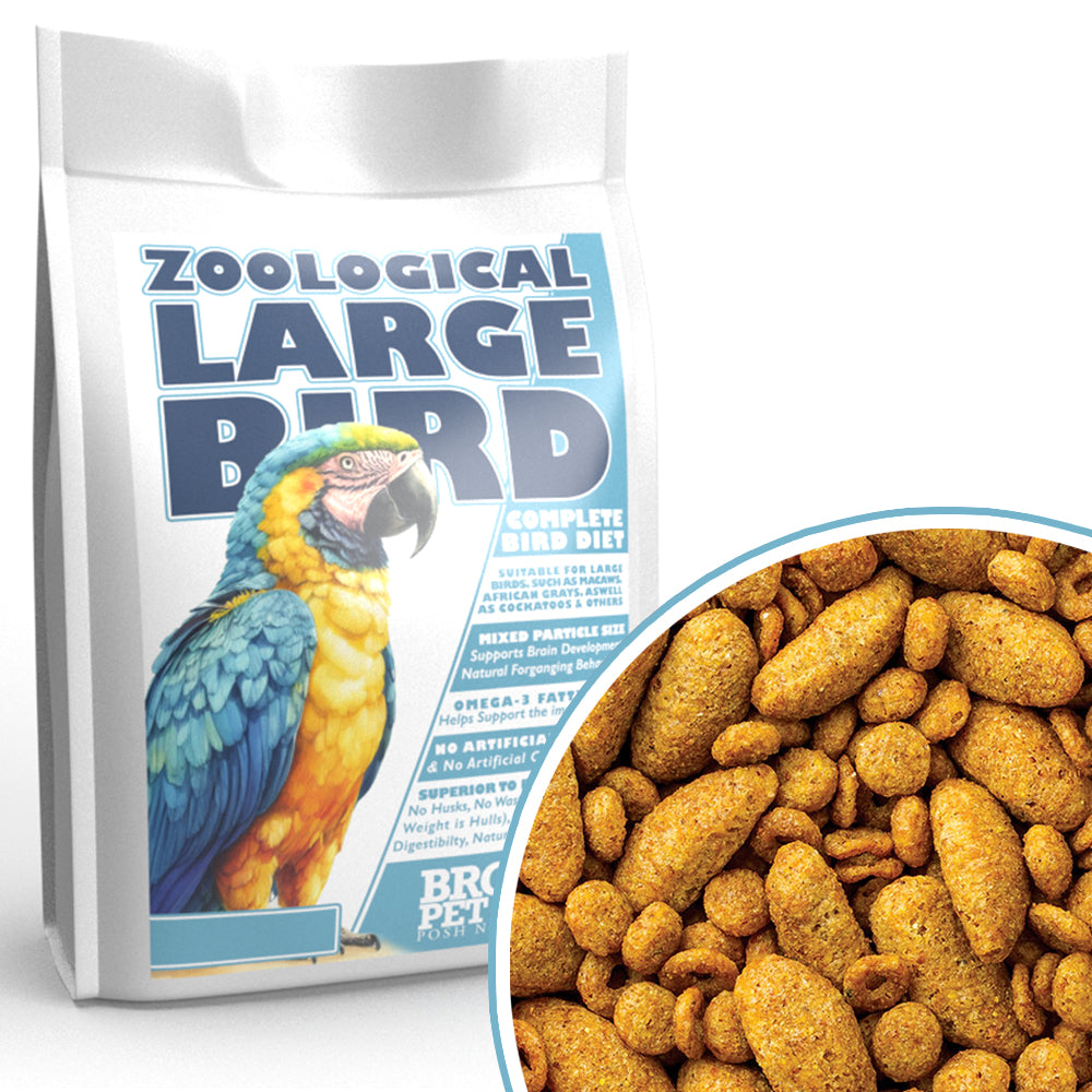 Posh Nosh for Parrots | Zoological Large Bird Complete Diet - BROWNS PET RANGE