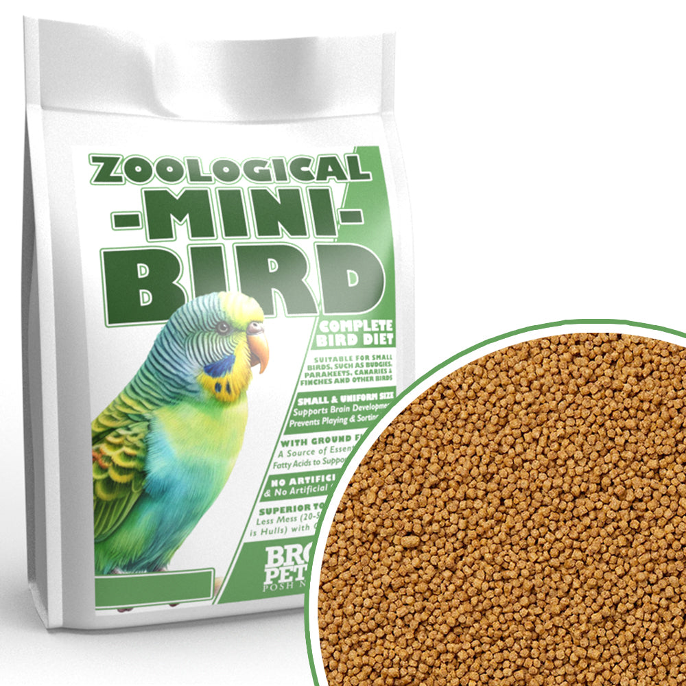 Posh Nosh for Birds | Zoological Mini Bird Complete Diet - BROWNS PET RANGE