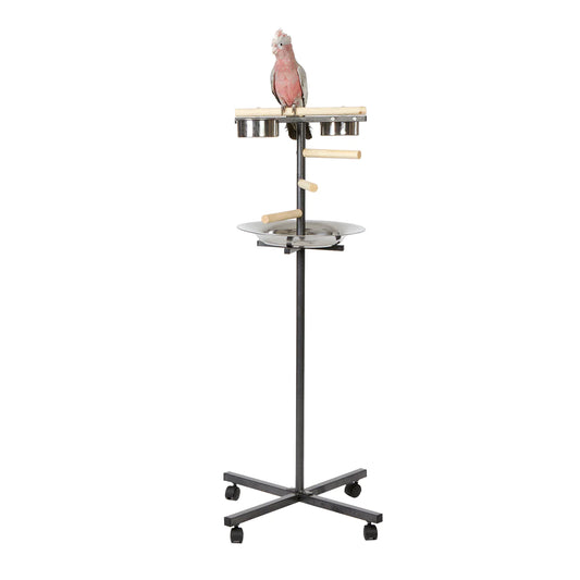 Little T-Bar Bird Play Stand - BROWNS PET RANGE