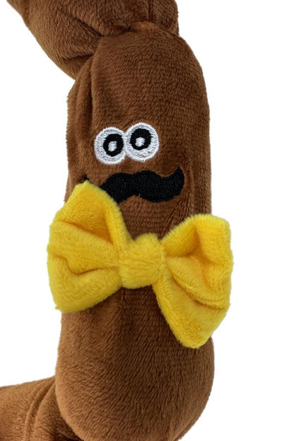 Dapper Sausage Links | Brown's Plush Dog Toy - BROWNS PET RANGE