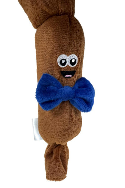 Dapper Sausage Links | Brown's Plush Dog Toy - BROWNS PET RANGE