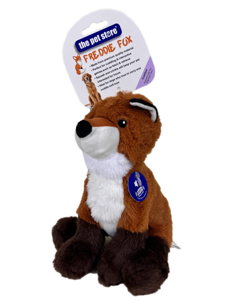 Freddie Fox | Brown's Plush Dog Toy - BROWNS PET RANGE