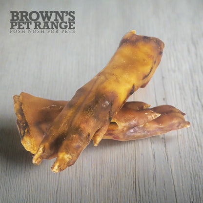 Brown's Natural Dog Treats | Jumbo Pig's Trotter x 2 - BROWNS PET RANGE