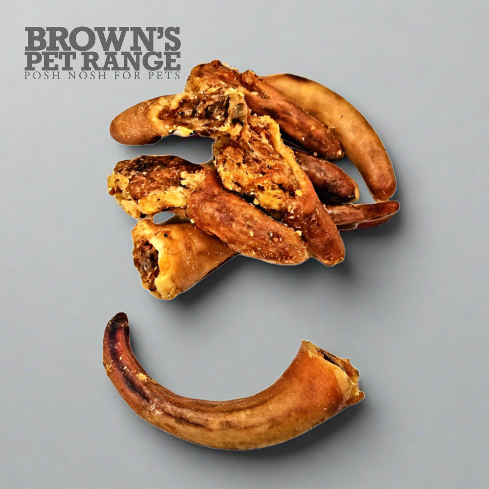 Brown's Natural Dog Treats |  Pig Tail Base 3 Piece - BROWNS PET RANGE