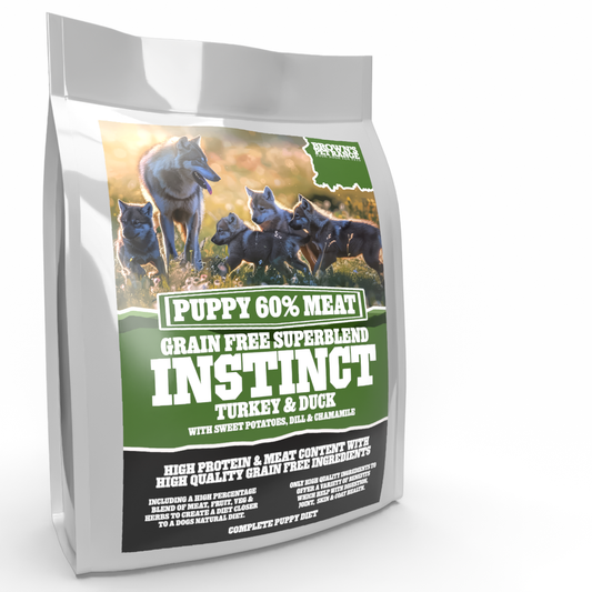 Puppy Instinct Grain Free Turkey & Duck | Posh Nosh For Dogs