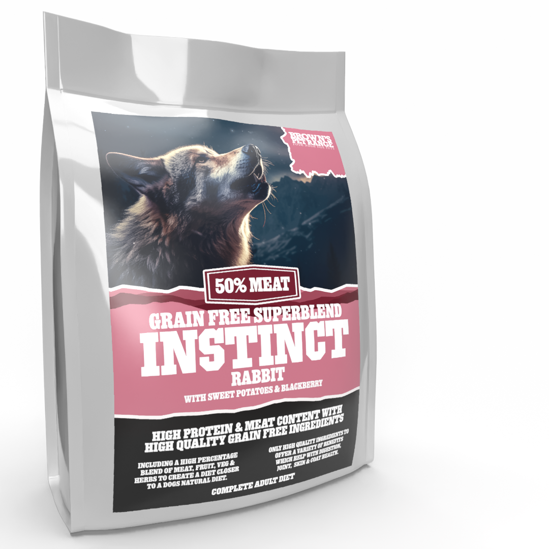 Instinct Grain Free Rabbit With Sweet Potato & Blackberry | Posh Nosh For Dogs