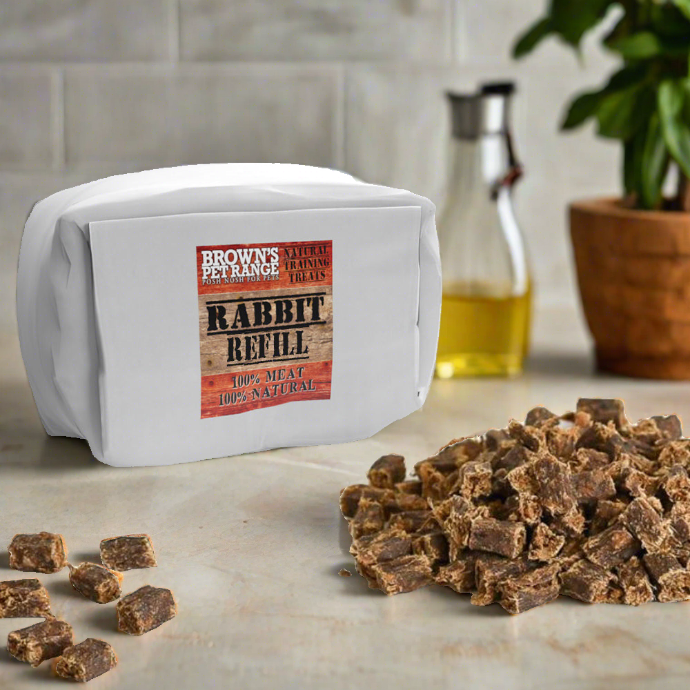 100% Meat Cubes 100g | Brown's Natural Training Treats For Dogs - BROWNS PET RANGE