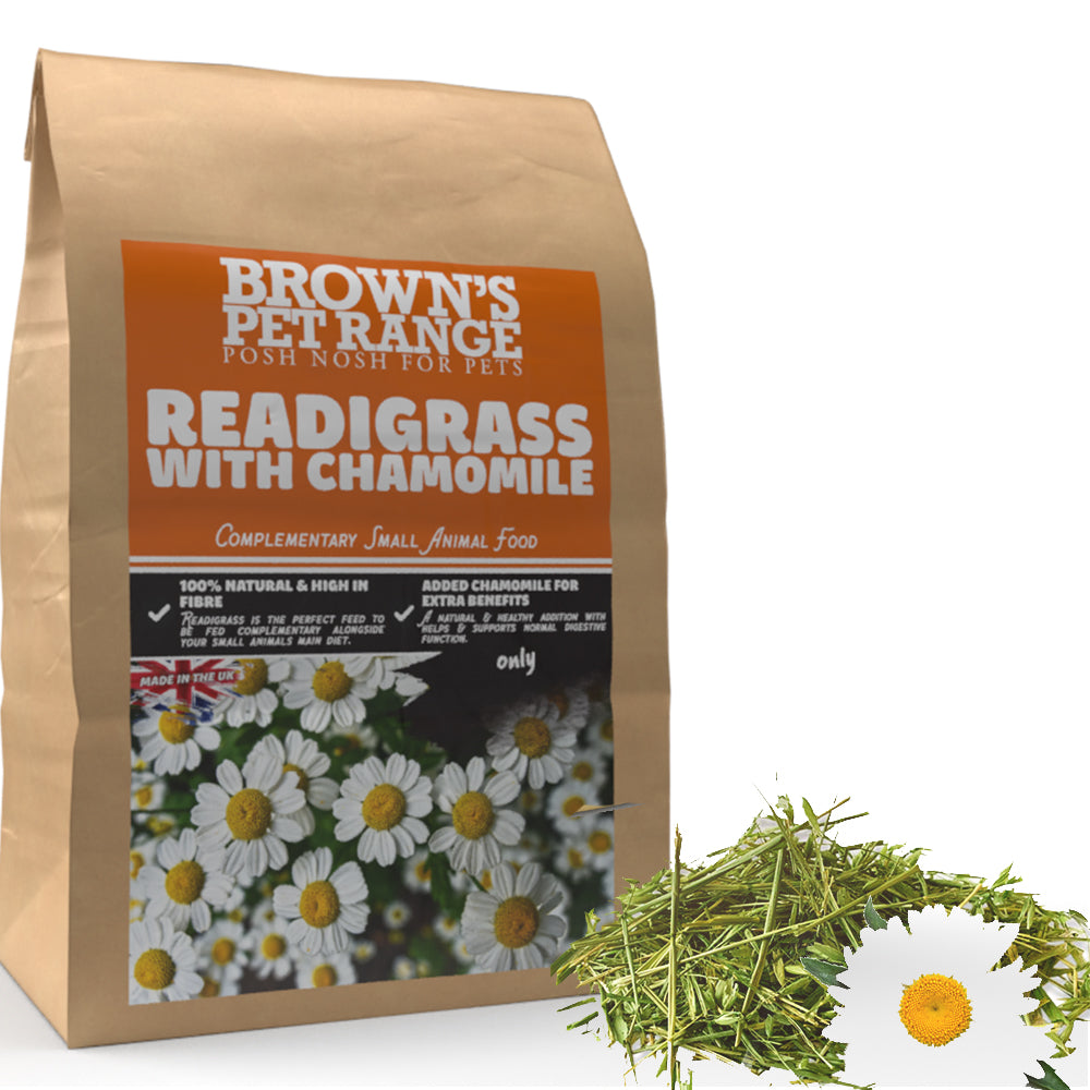 Posh Nosh for Small Animals | Herbal ReadiGrass - BROWNS PET RANGE