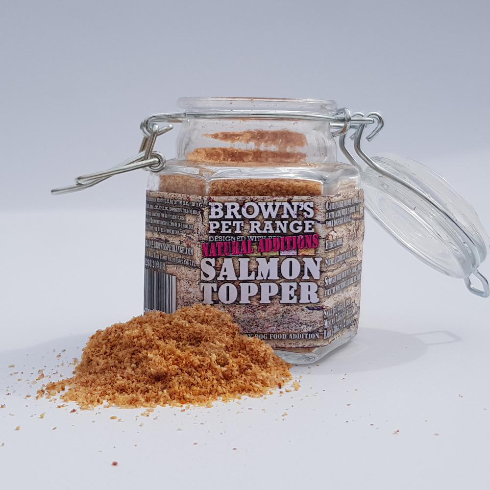 Brown's Natural Dog's Dinner Topper | Salmon Topper 35g