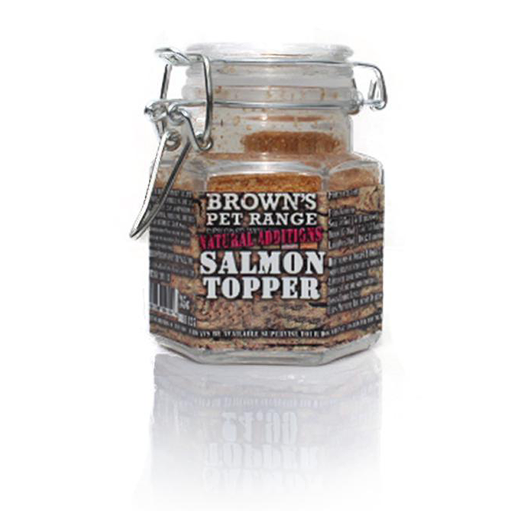 Brown's Natural Dog's Dinner Topper | Salmon Topper 35g