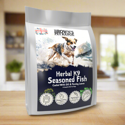 Dill & Parsley Seasoned Fish | Herbal K9 Posh Nosh For Dogs - BROWNS PET RANGE