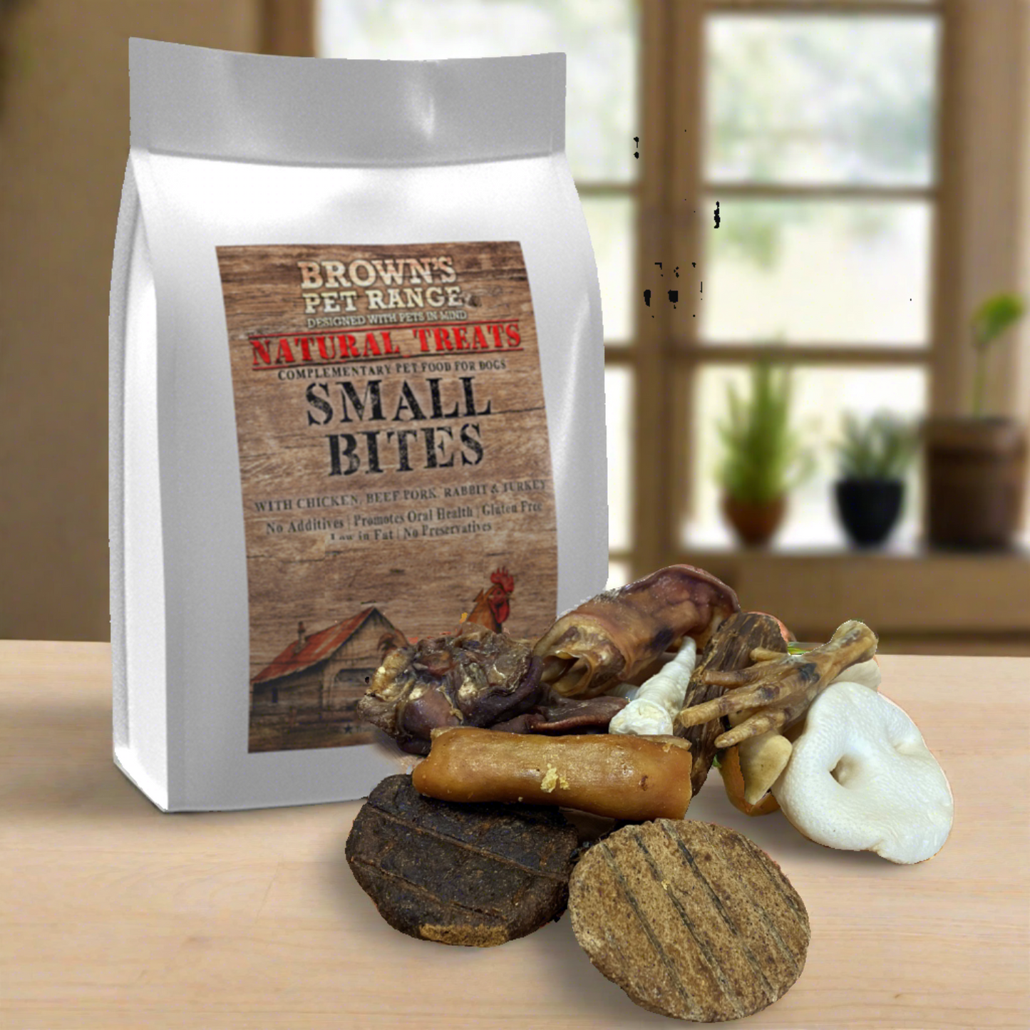 Natural Treat Bites  | Small, Medium or Large - BROWNS PET RANGE