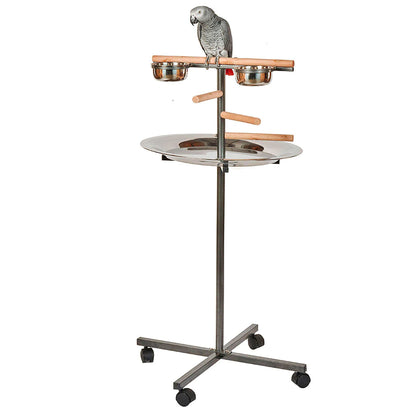 T-Bar Bird Play Stand - BROWNS PET RANGE