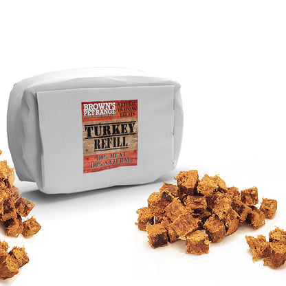 100% Meat Cubes 100g | Brown's Natural Training Treats For Dogs - BROWNS PET RANGE