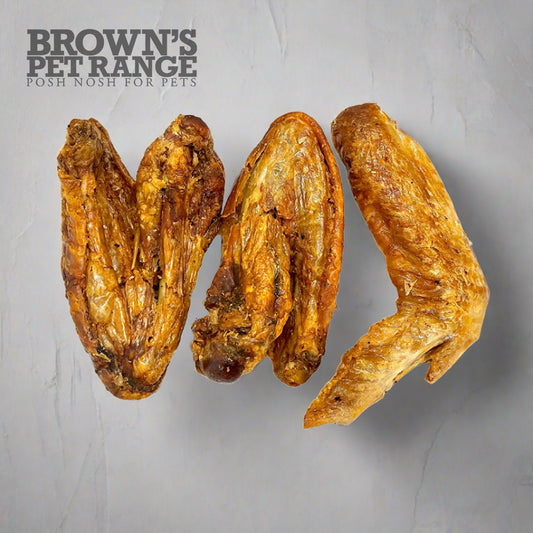 Brown's Natural Dog Treats | Turkey Wings 150g - BROWNS PET RANGE