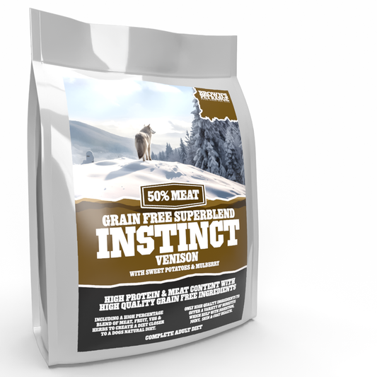 Instinct Grain Free Venison With Sweet Potatoes & Mulberry | Posh Nosh For Dogs