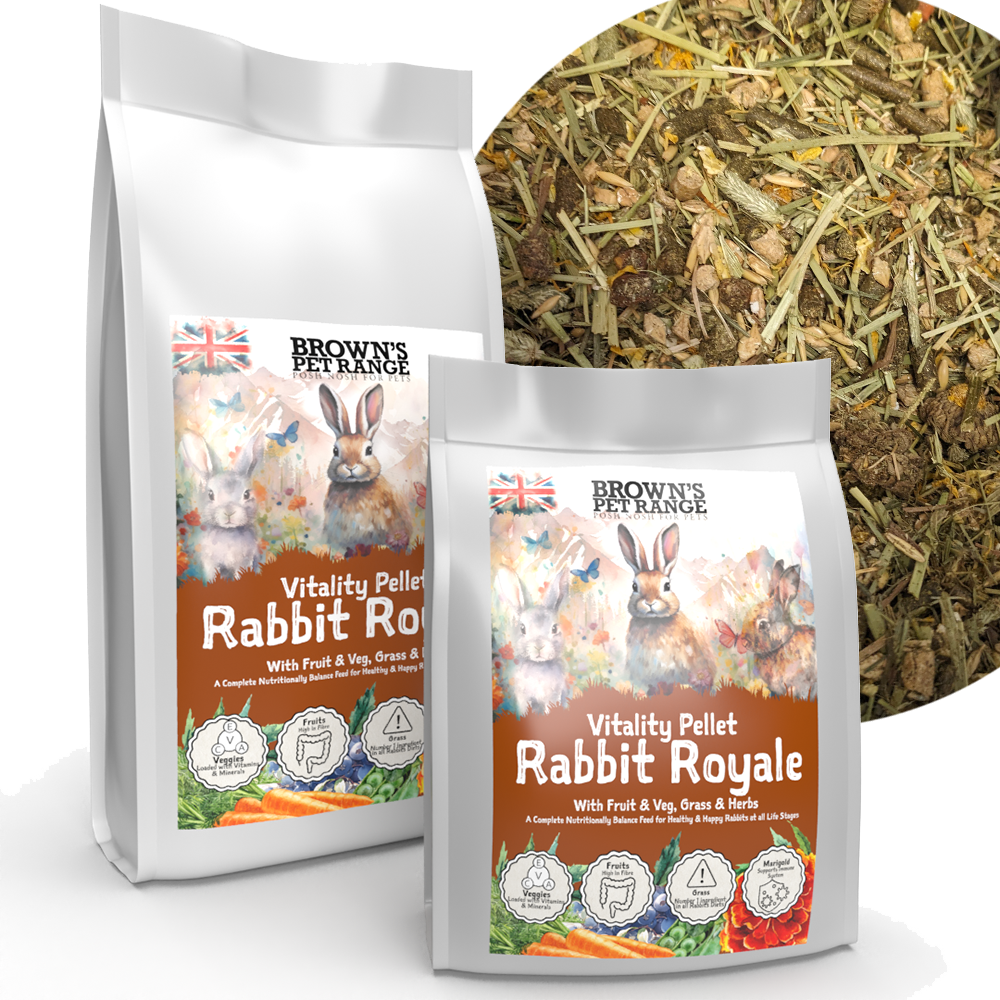 Rabbit Royale Vitality Pellets | Posh Nosh for Rabbits - BROWNS PET RANGE