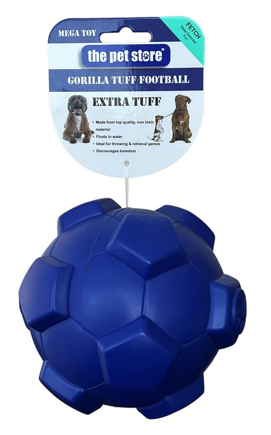 Gorilla Tuff Football | Brown's TPR & Nylon - BROWNS PET RANGE