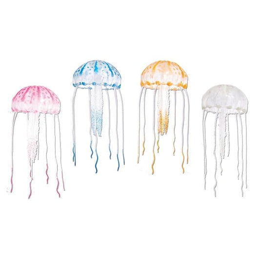 Floating Jellyfish Aquatic Ornament - BROWNS PET RANGE