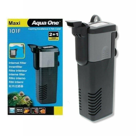 Aqua One 101F Maxi Internal Filter 300L/HR Aquariums up to 55ltrs - BROWNS PET RANGE