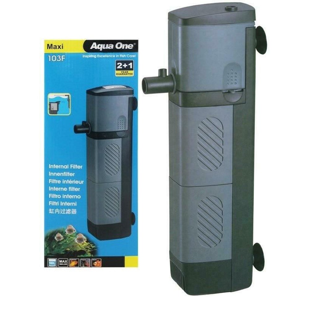 Aqua One 103F Maxi Internal Filter 960L/HR Aquariums up to 100ltrs - BROWNS PET RANGE