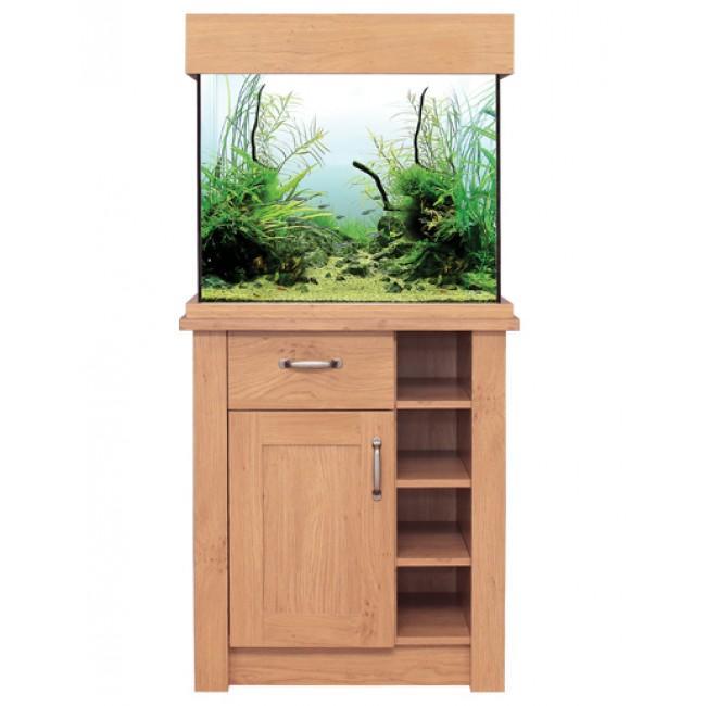 Aqua One Oak Style 110 Aquarium & Cabinet (Oak Varieties) - Fish Tank - Browns Pet Range