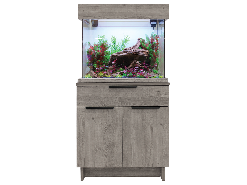 Aqua One Oak Style 110 Aquarium & Cabinet (Oak Varieties) - Fish Tank - Browns Pet Range