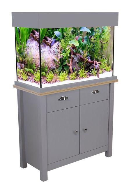 Aqua One Oak Style 145 Aquarium & Cabinet (Oak Varieties) - Fish Tank - Browns Pet Range