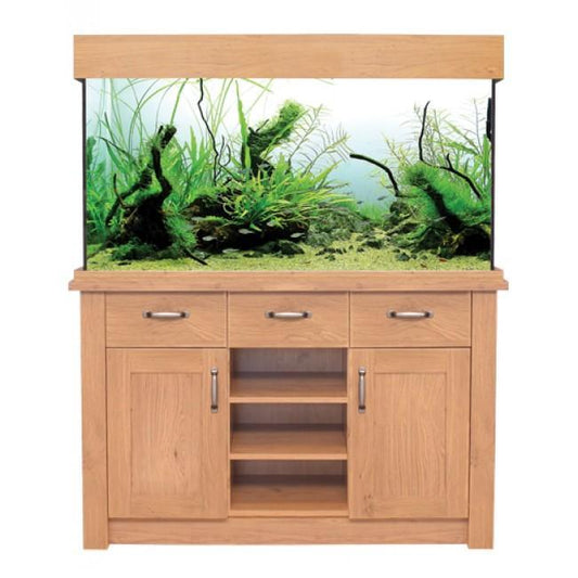 Aqua One Oak Style 230 Aquarium & Cabinet (Oak Varieties) - Fish Tank - Browns Pet Range