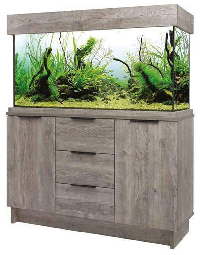 Aqua One Oak Style 230 Aquarium & Cabinet (Oak Varieties) - Fish Tank - Browns Pet Range