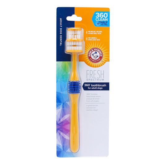 Arm & Hammer Fresh 360° Toothbrush for Dogs - Dental Hygiene - Browns Pet Range